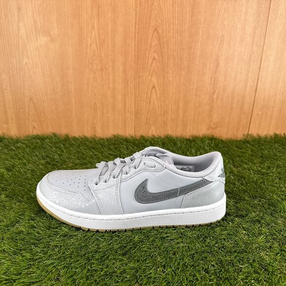Air Jordan 1 Low Golf Wolf Grey Gum Golf Shoes DD9315-006 Men\'s Size 8 main image 4